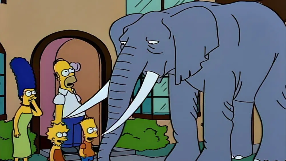 Imagen 1 del episodio Bart gana un elefante